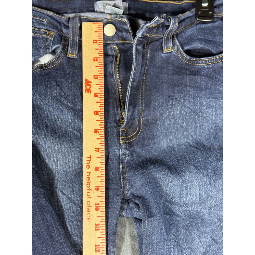 Judy Blue Jeans Women 11/30 Blue Skinny B393 High Rise Stretch Denim - Picture 11 of 14